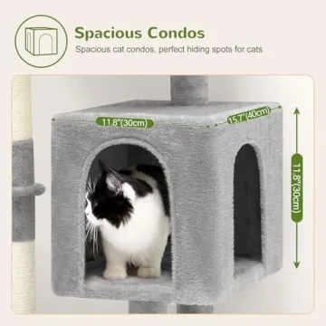 Shop Globlazer F46C Versatile Cat Tree Tower for Play & Relaxation