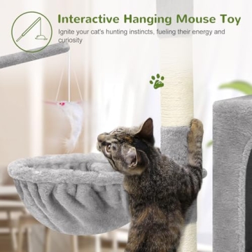 Shop Globlazer F46C Versatile Cat Tree Tower for Play & Relaxation