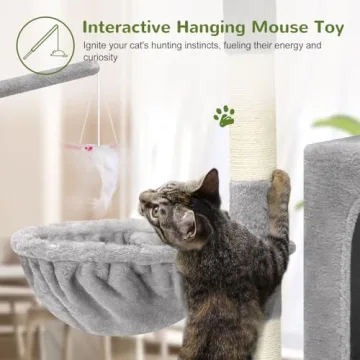 Shop Globlazer F46C Versatile Cat Tree Tower for Play & Relaxation
