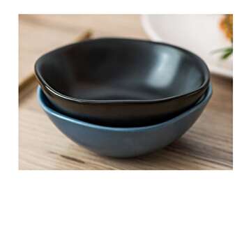 Shop SOCOSY Matte Ceramic Sauce Dishes - Unique & Versatile