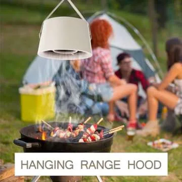 QUUREN Portable Range Hood for Smoke-Free Cooking