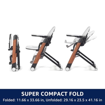 Peg Perego Siesta High Chair, Stylish & Versatile for Babies