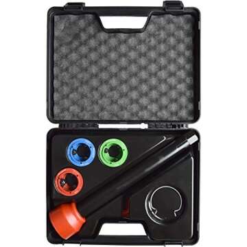 Mayhew Tools 29912 Interchangeable Tie Rod Tool Kit, 4-Piece Set, Black