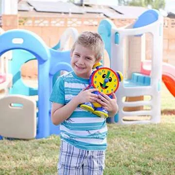 The Learning Journey Telly The Teaching Time Clock, Electronic Analog & Digital Time Telling Aid wit...
