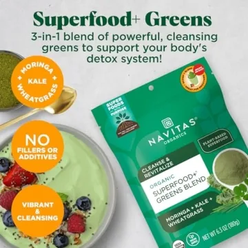 Navitas Superfood+ Greens Blend for Detox Support