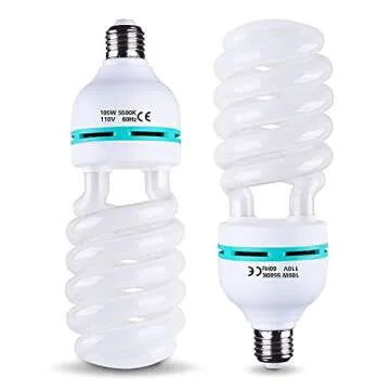 HYJ-INC Photography Studio Kit with Muslin Backdrops