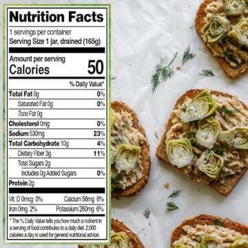 Native Forest Baby Artichoke Hearts - Artichokes, Artichoke Hearts in Water, Canned Artichoke Hearts...