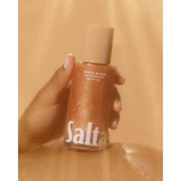 Saltair Shimmering Body Oil - Vegan Moisturizer for Radiance