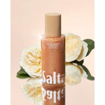 Saltair Shimmering Body Oil - Vegan Moisturizer for Radiance