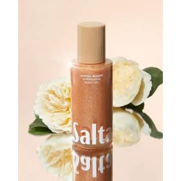 Saltair Shimmering Body Oil - Vegan Moisturizer for Radiance