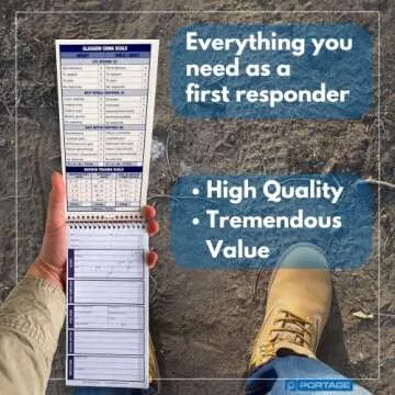 Versatile EMT/First Responders Vital Statistics Notebook