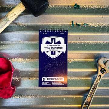 Versatile EMT/First Responders Vital Statistics Notebook