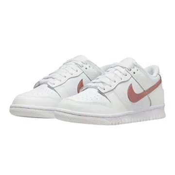 Nike Dunk Low GS Pure Platinum Youth Shoes - Size 3.5Y