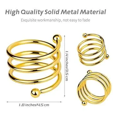 MCEAST Satin Cloth Napkins and Napkin Rings Set of 8