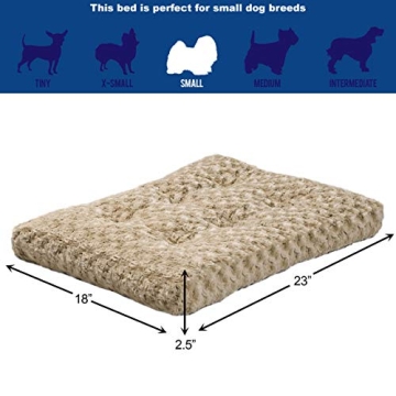 MidWest Plush Ombré Swirl Bed for Pets