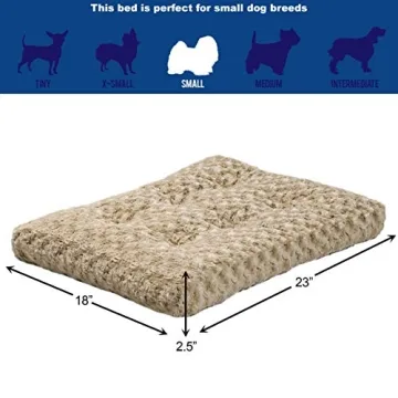 MidWest Plush Ombré Swirl Bed for Pets