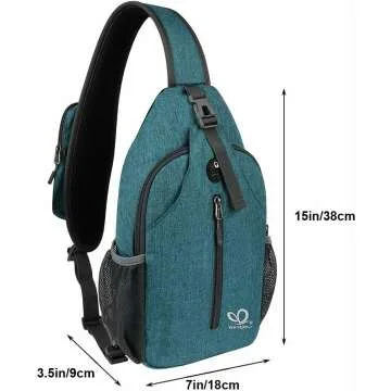 Crossbody Sling Backpack for Travel and Hiking