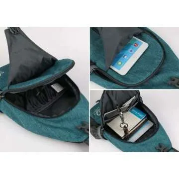 Crossbody Sling Backpack for Travel and Hiking