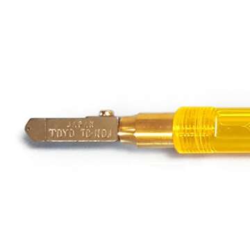 Toyo Acrylic Comfort Grip Glass Cutter - Precision and Ease in Every Cut