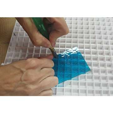 Toyo Acrylic Comfort Grip Glass Cutter - Precision Tool for Crafters