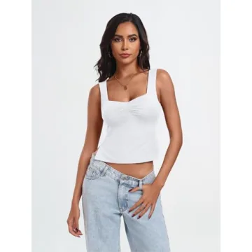 Trendy Queen Summer Crop Tops for Fashion-Forward Women