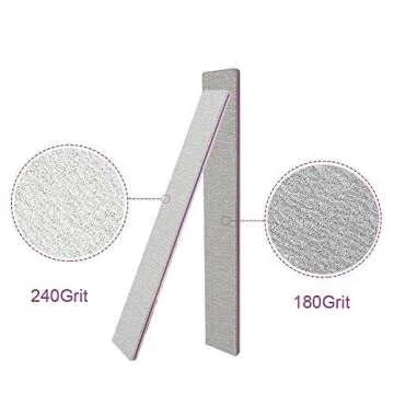 Wosweet Nail Files and Buffers 6pcs Manicure Kit - Durable Tools