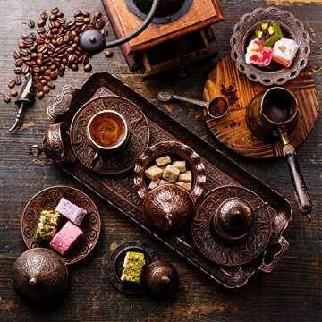 Cerez Pazari Turkish Delight Pistachio with Fantastic Rose & Pomegranate Flavour Experience in Luxury Gift Box 8.8 oz | Assorted Gourmet Soft Candy, Sweet Vegan Traditional Lokum (Loukoumi) (9-11 Pcs)