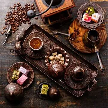 Cerez Pazari Turkish Delight Pistachio with Fantastic Rose & Pomegranate Flavour Experience in Luxury Gift Box 8.8 oz | Assorted Gourmet Soft Candy, Sweet Vegan Traditional Lokum (Loukoumi) (9-11 Pcs)