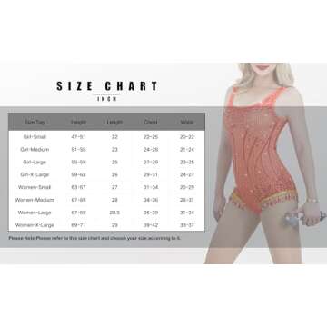 Sinkawa Jackets Sequin Bodysuit Swimsuit Sparkle Costume Tour Outfit Halloween Cosplay For Women Girls-Medium