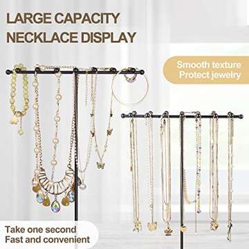 Ekero Jewelry Organizer - Adjustable 3-in-1 Holder