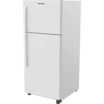 Honeywell H18TFW top Freezer Refrigerator, White