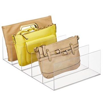 Elegant mDesign Purse Organizer for Clutter-Free Storage