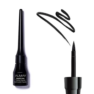 Almay Liquid Eyeliner Waterproof Fade-Proof Easy Application