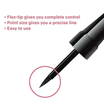 Almay Liquid Eyeliner Waterproof Fade-Proof Easy Application
