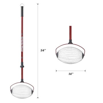 GARDEN WEASEL Large Nut Gatherer Roller – Effortless Yard Cleanup