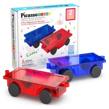 PicassoTiles Car Truck Construction Kit Educational Toy Set