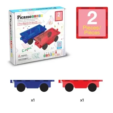 PicassoTiles Car Truck Construction Kit Educational Toy Set