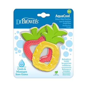 Dr. Brown's AquaCool Teether for Soothing Sore Gums 3M+