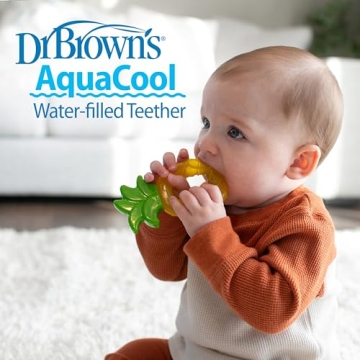 Dr. Brown's AquaCool Teether for Soothing Sore Gums 3M+
