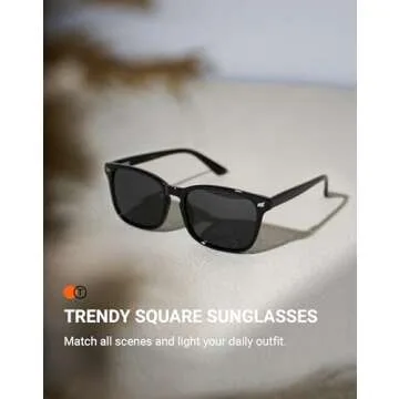 TIJN Polarized Sunglasses for All - Classic Style & UV Protection