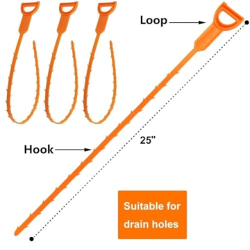 Forlivese Drain Snake Tool for Effortless Clog Removal