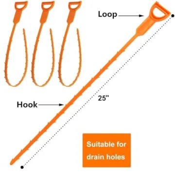 Forlivese Drain Snake Tool for Effortless Clog Removal