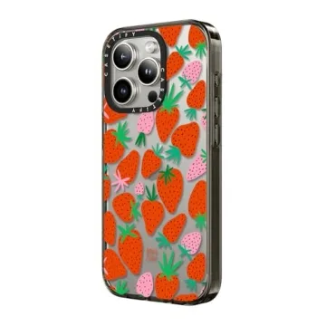 CASETiFY iPhone 15 Pro Case - Military Drop Tested Clear Black