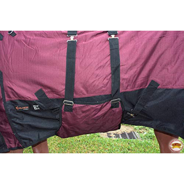 HILASON 1200D Winter Waterproof Poly Horse Blanket