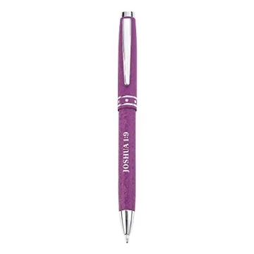 Strong & Courageous Purple Pen Set - Perfect Gift