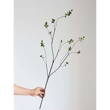 Stylish 3Pcs 38.8" Faux Greenery Stems for Decoration