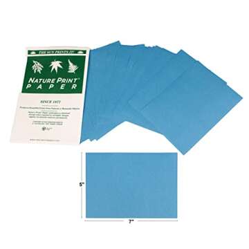 Nature Print Paper - NPP40 Sun Activated, 5 x 7 Inches, Pack of 40 - 1006385