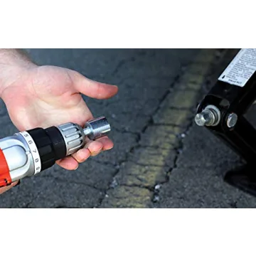 Camco RV Jack Socket Drill Adapter for Effortless Setup