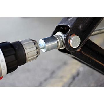 Camco RV Jack Socket Drill Adapter for Effortless Setup