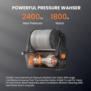 Giraffe Tools Grandfalls Electric Pressure Washer 2400 PSI
